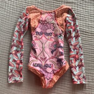 Maaji little girl long sleeve bathing suit